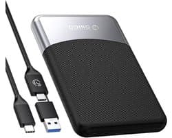 Externe SSD - Draagbare Opslag - Snelle Data Transfer - 460MB/s Snelheid - 4TB - Zwart