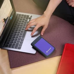 Externe Harde Schijf - Opslagapparaat Data - Bestanden Opslaan - Militaire Schokbescherming - 1TB - Paars — thumbnail 5