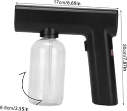 SnelShoppen - Steam Gun, Draadloze Elektrische Spray Gun, Nanometer Atomizer, Oplaadbare Spray Gun, Ergonomische Nano Sprayer voor Tuin, Keuken, Campi — thumbnail 2