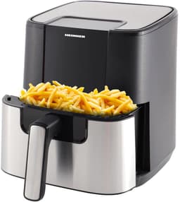 Heinner HealthyEra Heteluchtfriteuse – 1500W – 5,5L Capaciteit – Digitaal Display – Touchbediening – 8 Programma’s – Timer 60 min – Temperatuur 80–200°C – Zwart/Zilver — thumbnail 1