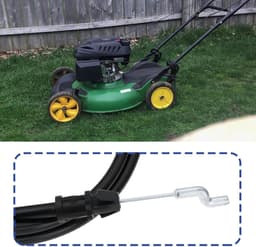 SnelShoppen - Grasmaaier Blade Controle Kabel 140 cm voor John Deere JS60 JS60H JS61 JS63 JS63C JS63E - Precisie Vervanging en Soepele Bediening — thumbnail 5