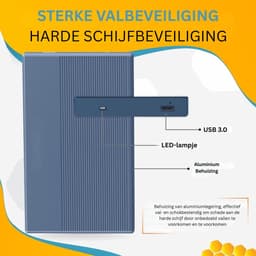 Zavio® Externe Harde Schijf - Harde Schijf Extern - Externe Harde Schijven — thumbnail 3