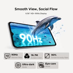 DOOGEE Note 56 Lite Smartphone - 6,56 Inch - 12GB(3+9) RAM - 32GB ROM - 6150 mAh - Android 16 - Met 3,5 mm hoofdtelefoonaansluiting - Zwart — thumbnail 2
