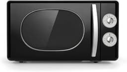 SNJY® Magnetron Vrijstaand - Microgolf - Microwave - 6 Standen - 20 Liter - 35,3D x 45,2B x 26,2H cm - 700W - Zwart — thumbnail 1
