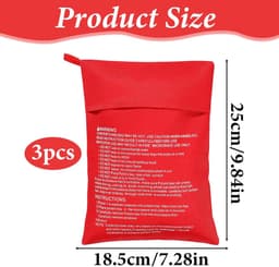Magnetron aardappelzakken 3 stuks - polyester - eenvoudig in gebruik - perfect voor aardappelen en maïs - ShopVlot — thumbnail 4