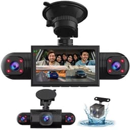 4-kanaals 360° dashcam HD 1080P 4-lens rijrecorder met 32GB geheugenkaart — thumbnail 1