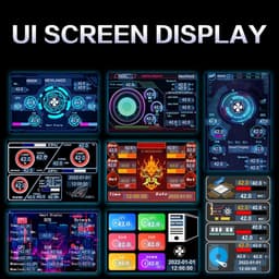 Computer Temperatuurmonitor 3.5" - Mini Secundaire Scherm - IPS Type C - Voor PC Gegevensmonitor - ShopVlot — thumbnail 5