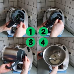 Deegbloem voor keukenmachine - 2 versies - compatibel met Thermomix en Monsieur Cuisine - eenvoudig deeg losmaken - ShopVlot — thumbnail 3