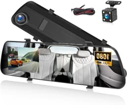 Auto Camera - Rijrecorder - Veilig Rijden - Dubbele Camera - 4 Inch Scherm - Zwart — thumbnail 1