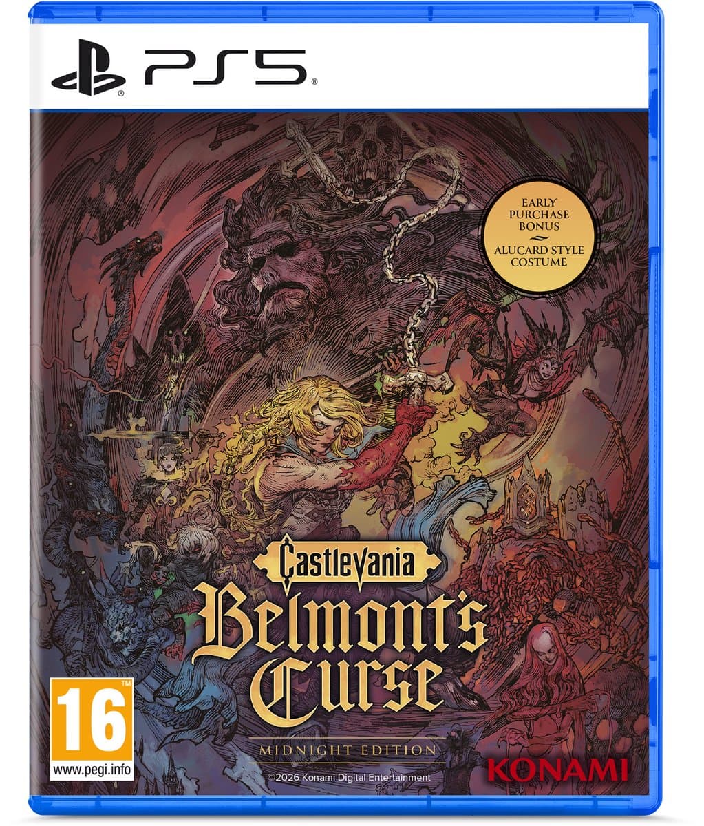 Castlevania Belmont's Curse Midnight Edition + Steelbook - PS5 — afbeelding 1