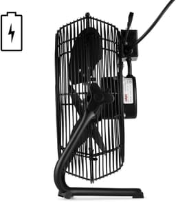 Vloerventilator ø40cm 16W 5200mHa accu zwart — thumbnail 5