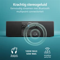 Philips Bluetooth Micro DAB+ TAM6500/10 |  | 4895229174696 — thumbnail 3