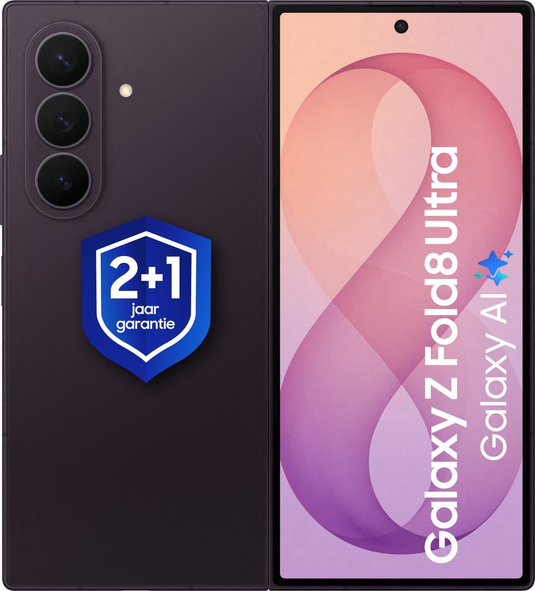 Samsung Galaxy Z Fold8 Ultra 5G - Smartphone - 256GB - Violet Shadow + 1 jaar extra garantie — afbeelding 1