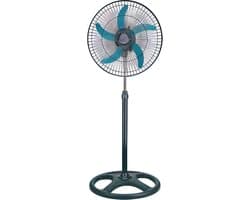 Siplinter SIP182026 Industriële Staande Ventilator 45 cm / 18 Inch - 85W - Verstelbaar - Krachtige Luchtcirculatie - Zwart