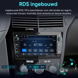 Cestovet Linux Autoradio - Geschikt Voor Opel Astra H Corsa C & D Agila Combo Antara Vectra Zafira Meriva Vivaro Tigra, Draadloze CarPlay Android auto - FM RDS USB - Achteruitrijcamera — thumbnail 3