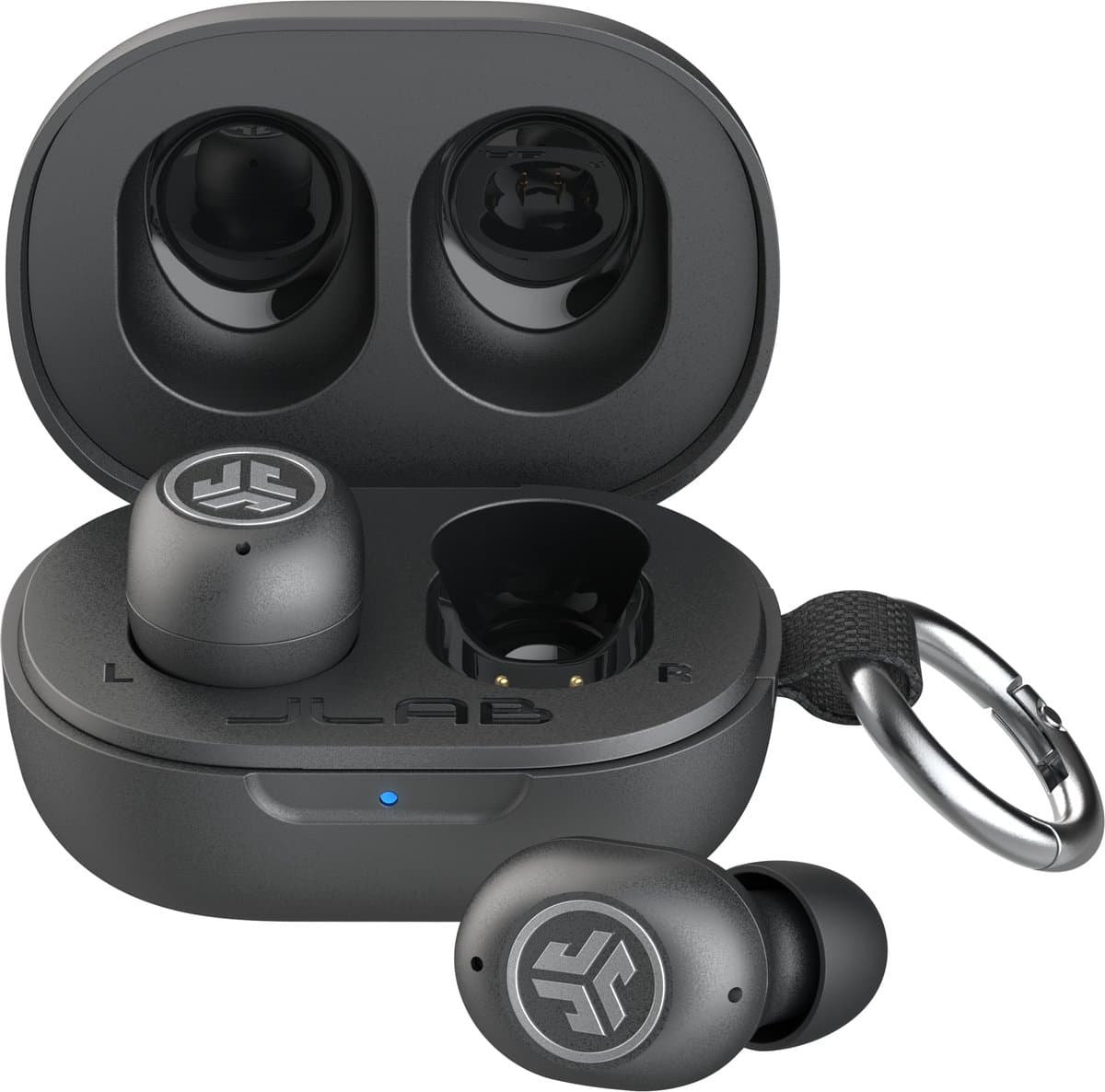 JLAB JBuds Mini ANC In-ear Draadloze oordopjes Met Noise-cancelling Graphite — afbeelding 1
