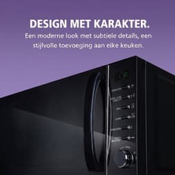 Lìon® Magnetron - Vrijstaand - Airfryer - Zwart - 10cm x 10cm x 10cm — thumbnail 5