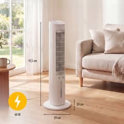 Tristar AT-5479 - Luchtkoeler - Aircooler - 3 Liter - 3 Snelheden - Timerfunctie - Oscillerend - Stil & Compact - Wit — thumbnail 5