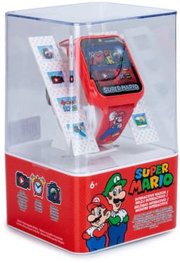 Super Mario Bros Interactief Kinderhorloge - Digitale Smartwatch met Camera, Games & Stappenteller - Siliconen Band — thumbnail 3