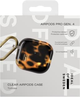 iDeal of Sweden Clear Case voor de Apple AirPods 4 - Tortoise — thumbnail 4