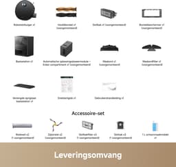 DREAME Aqua20 Pro Ultra Roller X Compl - Robostofzuiger en dweilrobot - Met Dweilfunctie - Zwart Marmer — thumbnail 4