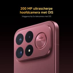 Xiaomi POCO F9 Ultra - 12GB RAM -256GB - Red - Snapdragon® 8 Elite Gen 5 Mobile Platform - Enorme 8050mAh batterij - 6,9-inch 185 Hz ultrahelder AMOLED-display — thumbnail 4