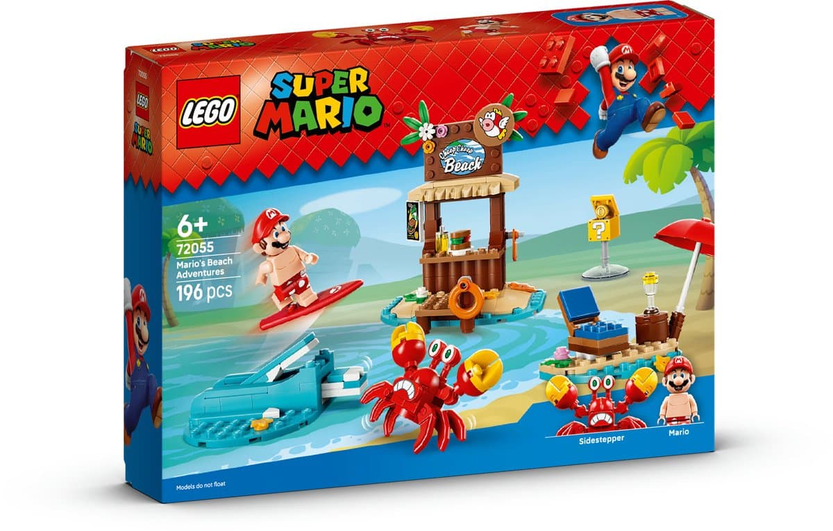 LEGO Super Mario - Mario's Beach Adventures - 72055 — afbeelding 1