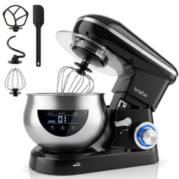 SnelShoppen - Professionele Keukenmachine 1800W Max, Kneedmachine met 5L Kom, 6 Snelheden, Pulsfunctie, Orbitale Beweging, LED-Touchscreen voor Keuken — thumbnail 1