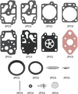 SnelShoppen - Carburetor Reparatieset voor Grasmaaier, K20-WYL, 2 Sets, Compatibel met Diverse Merken, Voor Tuinonderhoud — thumbnail 3