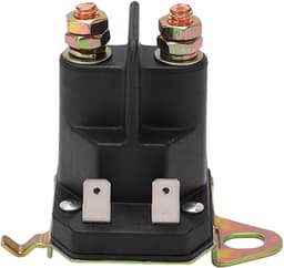 SnelShoppen - Starter Solenoid 12V 100A met 4 Terminals - Duurzaam Metaal en ABS - Vervangende Starter Solenoid Relay voor Grasmaaier en Tuintractoren — thumbnail 1