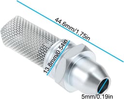 SnelShoppen - Spark arrester voor maaier, compatibel met Stihl FC 55 FS 38 KM 55 HL 45, metaal, hittebestendig, roestvrij, 4140-140-6904 — thumbnail 3