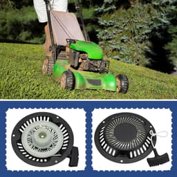 SnelShoppen - Hand Starter Vervangingsonderdeel voor Grasmaaier Recoil Trekstart Mechanisme, Geschikt voor Diverse Grasmaaiers, Laag Geluidsniveau, 16 — thumbnail 4