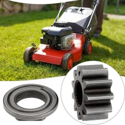 SnelShoppen - 2 Set Stuuras Pinion Tandwiel & Bushing Kit Geschikt voor MTD en Cub Cadet 717-1554, 917-1554, 941-0656A, 741-0656A Grasmaaier Stuur Pre — thumbnail 2