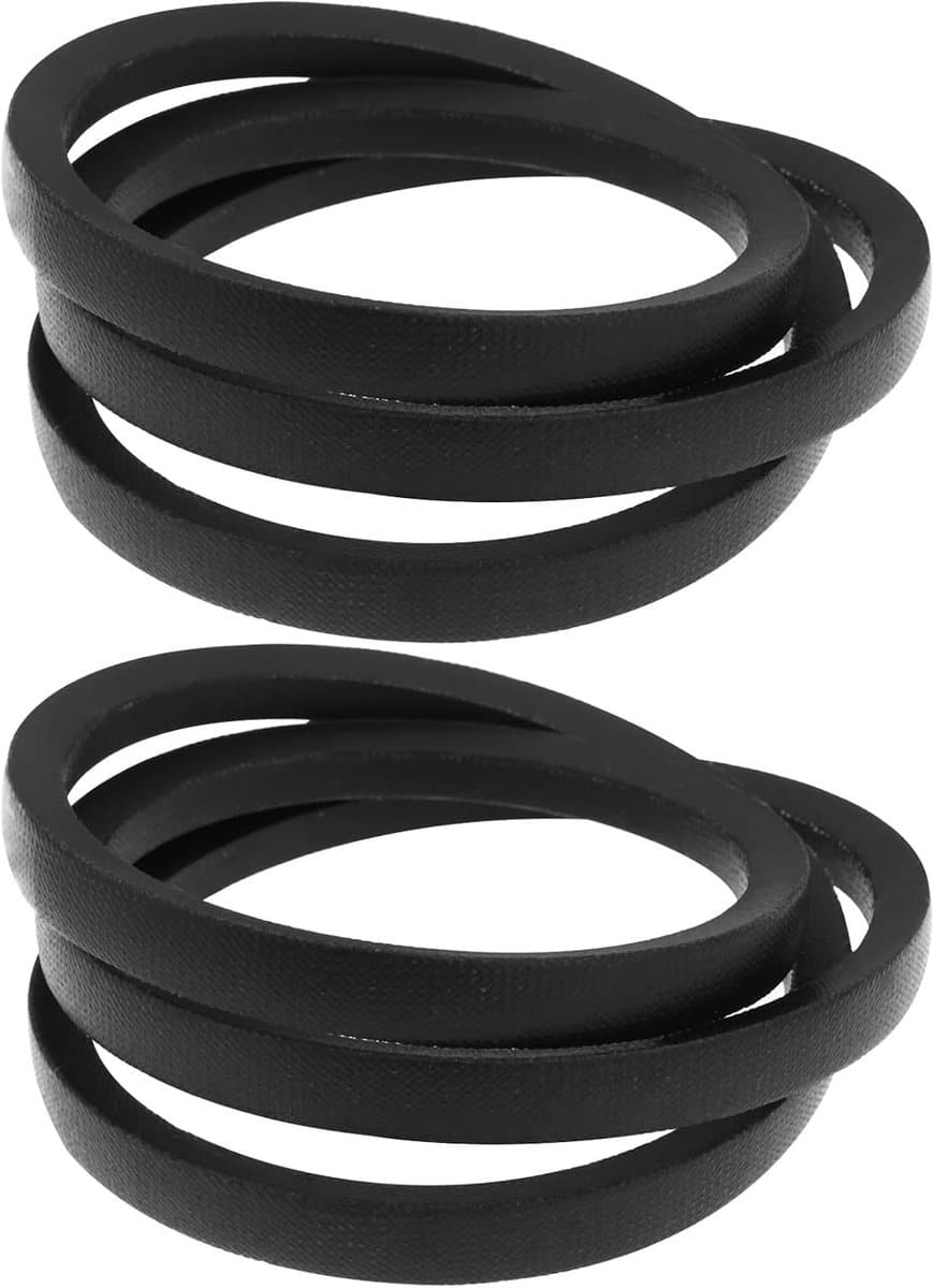 SnelShoppen - 2 Stuks Grasmaaier Riem 580364608 Compatibel met Husqvarna en Poulan - 883 mm Buitenomtrek, 9,5 mm Breed, 6 mm Dik - Tuinaccessoire voor — afbeelding 1