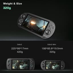 SnelShoppen - Mini Android Gaming Handheld met Snapdragon 8 Gen 2 CPU, 8GB RAM, 128GB UFS 4.0, 5" 1080p Mini LED, Wi-Fi 7, BT 5.3 - Perfect voor Gamin — thumbnail 4
