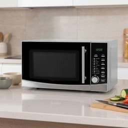 Magnetron met Grill - Oven combi - Snel koken - 9 kookmenu's - 34 liter - Zilver — thumbnail 1