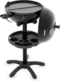 Tristar Elektrische BBQ met Stand - 2200W - Ø41 cm - Deksel met Thermometer - Keramische Coating - 250°C - BQ-2885 — thumbnail 3