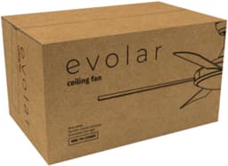 Evolar Smart Plafondventilator met Verlichting en WiFi - 132 cm - Stille Plafondlamp met Ventilator - Dimbaar Warm Wit Licht (LED) - EVO-CF52MW18W — thumbnail 5
