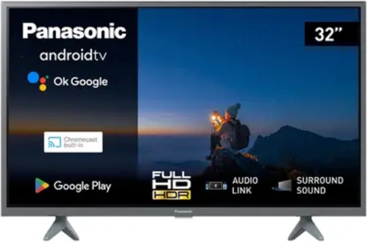 Panasonic TX-32MST606 Full HD 32 inch LED smart TV ( Android TV OS) - zwart — afbeelding 1