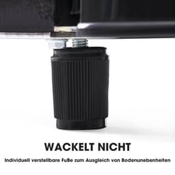 Sweiko Zwart Retro koelkast, met dubbele deur, 72-liter totaalvolume, met 21-liter vriesvolume, 120 kWh/jaar, LED-lamp [energieklasse E] — thumbnail 5