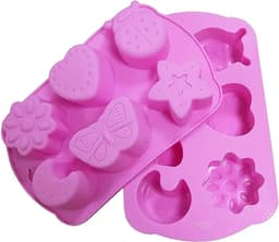 Airfryer Siliconen bakvorm met Figuurtjes - Bakvorm met Figuren Voor Kinderen - Roze — thumbnail 5