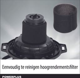 Powerplus elektrische stofzuiger nat-droog POWX322 - 1000W stofzuiger auto, tapijt, zuig- & blaasfunctie - 15l tank - met 3 acc. — thumbnail 5