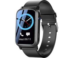 DrPhone Zone3 - 4G GPS Smartwatch - Waterdicht, Real-Time Locatie, Camera, SOS - Voor Ouderen en Kinderen - Zwart