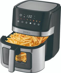 Royalty Line® AF21708D Airfryer XXL - 6.5 Liter Heteluchtfriteuse XL - 1700W - Digitaal Airfryers Met Kijkvenster - 8 Voorgeprogrammeerde Programma's - Zwart / RVS — thumbnail 2