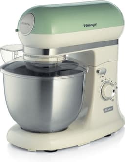 Ariete 1588/04 - Vintage keukenmachine - 5.5 liter - 3 accessoires - 2400 Watt - 7 snelheden - Groen — thumbnail 1