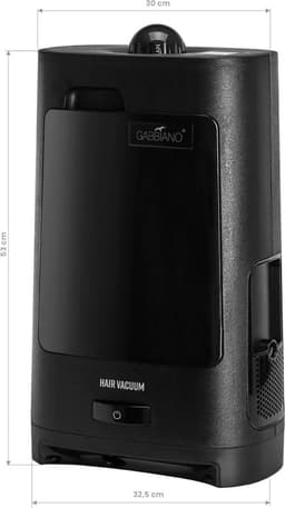 Gabbiano 1400W Kappersstofzuiger – Automatische Staande Haarstofzuiger met 2,7L inhoud en Krachtige Zuigkracht voor Professioneel Gebruik - Kapper Stofzuiger - Afvalbak — thumbnail 10