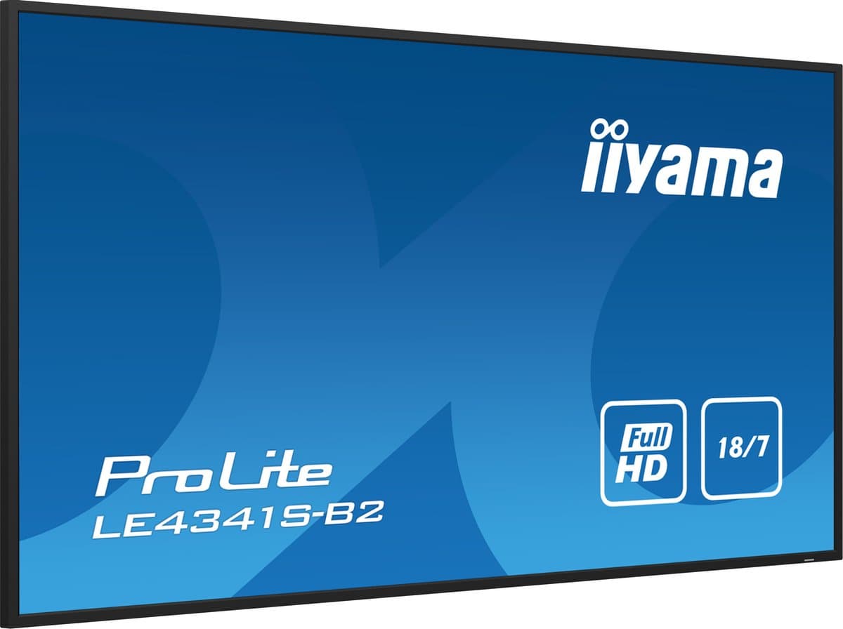 iiyama ProLite LE4341S-B2 - 43 Inch - IPS - Full HD - 18/7 werktijd - 350 cd/mÂ² — afbeelding 1