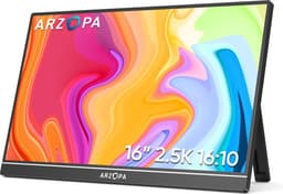 Arzopa Z1RC 2.5K - Portable QHD Monitor - 100% sRGB - Hoge Kleurechtheid - 60hz - 16 inch — thumbnail 1