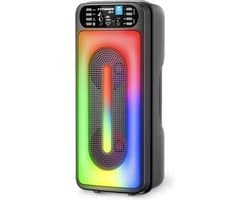 iDance Typhoon 301 - Bluetooth Speaker Partybox met Verlichting - luidsprekers boxen