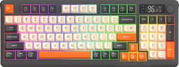 M96 Draadloos RGB Gaming Toetsenbord - Scherm - Multifunctionele Draaiknop - BT5.0/2.4G - PBT Ball Keycaps - Shimmer — thumbnail 1